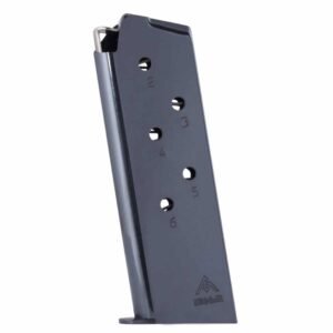 Mec-Gar 1911 Officer/Compact Handgun Magazine Blued .45 ACP 6/rd