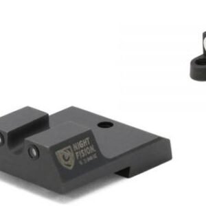 Night Fision Perfect Dot NS Set with Yellow Front + White U Rear for S&W M&P Shield