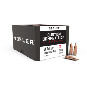 Nosler Custom Competition Rifle Bullets .30 cal .308" 175 gr HPBT 250/ct