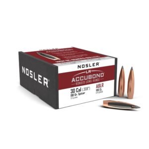 Nosler AccuBond Long Range Rifle Bullets .30 cal .308" 190 gr SPBT-ACB 100/ct