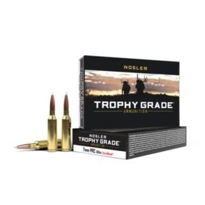 Nosler Accubond Trophy Grade Rifle Ammunition 7mm PRC 160gr PT 3031 fps 20/ct