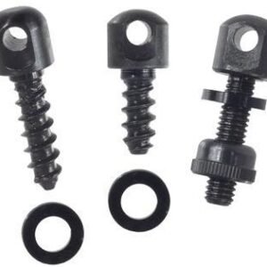 Outdoor Connection Swivel Base 3-Piece Screw Set - Black