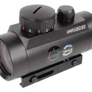 BSA Huntsman Red/Green/Blue Dot Sight -  1x30mm 5 MOA - Matte