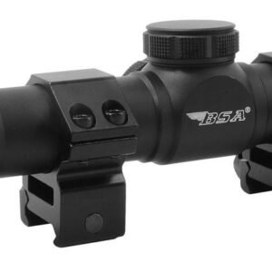 BSA Optix Rifle Scope 3-9x Mag. 40mm Obj BDC-8 Reticle - Clam Pack