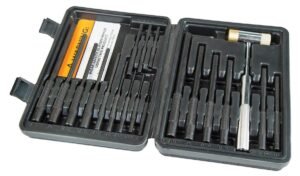 Wheeler Engineering Master Roll Pin Punch Set