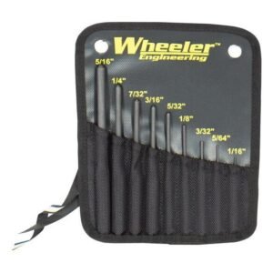 Wheeler Engineering Roll Pin Punch Set 9PC