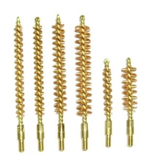 Pro-Shot Benchrest Brass Core/Bronze Bristle Rifle Bore Brush (5/40 Thread) .17 cal