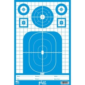 Tactical Precision Target Pistol/Rifle/Shotgun Blue 8/ct