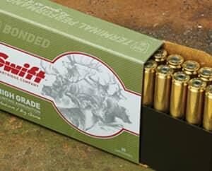 Swift Scirocco II Rifle Ammunition .338 Lapua Mag 210 gr  BT 3076 fps 20/ct