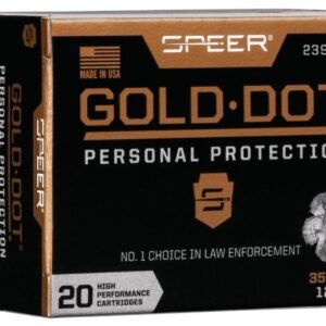 Speer Gold Dot Handgun Ammunition .357 Mag 125 gr HP 1450 fps 20/ct