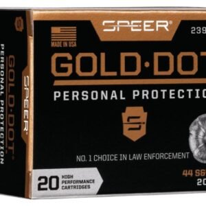 Speer Gold Dot Handgun Ammunition .44 SPL 200 gr HP 875 fps 20/ct