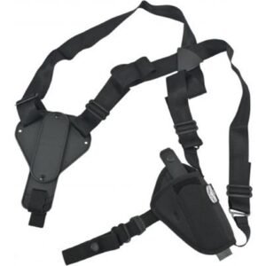 Uncle Mike's Plain Black Nylon Shoulder Holster 8715 AM#15