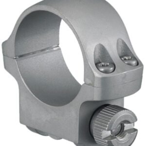 Ruger Steel Scope Ring - Single (3KHM) 1" Low .812" Height - Hawkeye Matte Stainless Finish