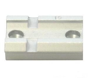 Weaver Standard Top Mount Aluminum Scope Base - Silver - #61S - Anschutz Churchill Cooey Knight Sako Sagage Tikka More