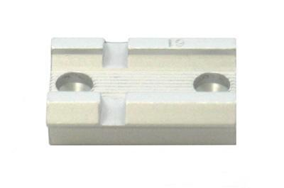 Weaver Standard Top Mount Aluminum Scope Base - Silver - #61S - Anschutz Churchill Cooey Knight Sako Sagage Tikka More