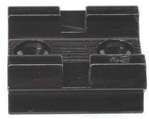 Weaver Standard Top Mount Aluminum Scope Base - Gloss Black - #43 - Remington FRONT/REAR