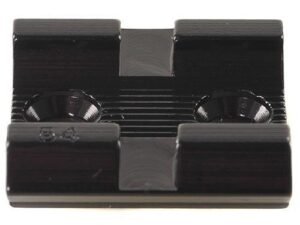 Weaver Standard Top Mount Aluminum Scope Base - Gloss Black - #54 - FRONT/REAR Browning Colt Springfield