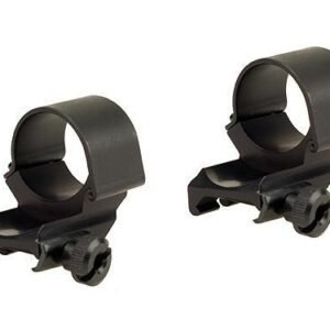 Weaver Detachable Extension Top Mount Aluminum Scope Rings - 1" High Dual EXT - Matte