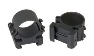 Weaver Sure Grip Windage Adjustable Aluminum Scope Rings (4-Screws) - 1" High Matte