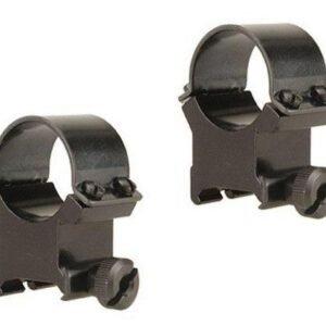 Weaver Sure Grip Detachable Aluminum Scope Rings (4-Screws) 1" X-High Matte Clam
