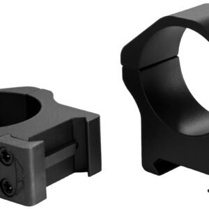 Warne 2-Piece Maxima Horizontal Fixed Scope Rings 1" PA Medium - Matte Black