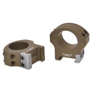 Warne HyperLite 1 inch Medium Dark Earth Scope Rings