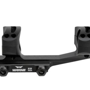 Warne Tactical LR-SKEL Long-Range MSR Precision Mount 30mm Black 20 MOA