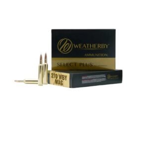 Weatherby Select Plus Barnes TTSX Rifle Ammunition 270 Wby Mag 130gr PT 3400 fps 20/ct