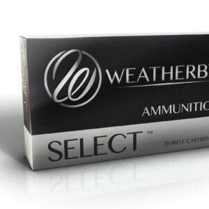 Weatherby Select Hornady Interlock Rifle Ammunition .257 WBY 100 gr BTSP 3605 fps 20/ct
