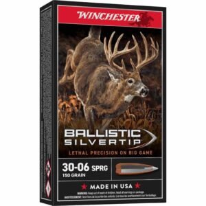 Winchester Ballistic Silvertip Rifle Ammunition .30-06 Sprg 150 gr. PT 2900 fps 20/ct