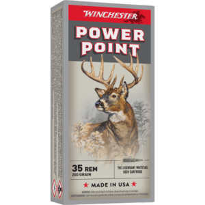 Winchester Super-X Power Point Rifle Ammunition .35 Rem 200 gr. SP 2020 fps 20/ct