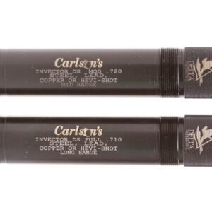 Carlson's Delta Waterfowl Extended Mid and Long Range Choke Tubes for 12 ga Browning Invector DS 2/ct