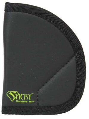 Sticky Holsters Medium Sticky Holster for S&W J Frame Revolvers Black Ambi