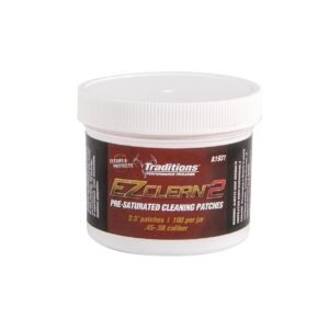 Traditions EZ Clean 2 Pre-Saturated Cleaning Patches - 100/Jar 2.5" Dia.