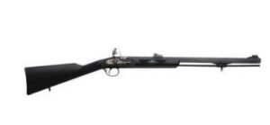 Traditions Deerhunter Muzzleloader Rifle .50 cal Flintlock Black/Blued 24" BBL