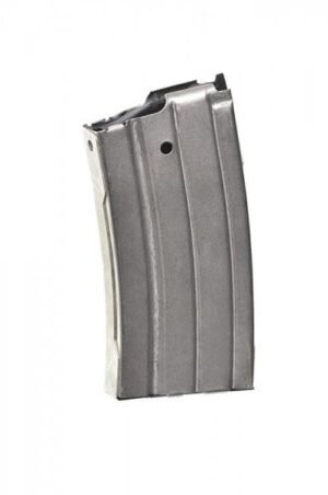 ProMag Rifle Magazine For Ruger Mini-14 .223 Rem 20/rd Nickel Plated Steel