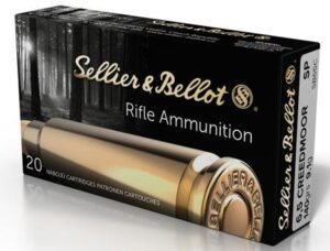 Sellier & Bellot Rifle Ammunition 6.5 Creedmoor 131 gr SP 2740 fps 20/ct