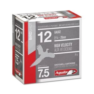 Aguila Ammunition 12ga Birdshot 2.75 inch Shotgun Shells - #7.5 Shot | 1.25oz | 1330 fps | 25rd Box