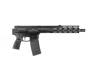 FM FMP5.56 Gen2 AR15 Rifle - Black | .223 Wylde  | 16" Barrel | M-LOK Free Float Rail| A2 Flash Hider | Folding Stock Adapter W/ Thril Comp. Stock | Thril Grip