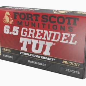 Fort Scott Munitions 6.5 Grendel Rifle Ammo - 123gr | 20rd Box