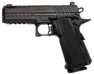 LFA Apollo 11 Compact Pistol - 9mm | Black |Aluminum Grip | 4.1" | 1x17rd Mag