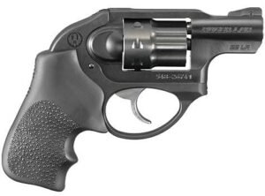 RUGER LCR 22LR BL/HOGUE GRP 8RD DAO
