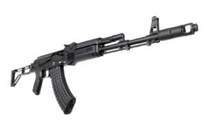 Arsenal SAM7SF 7.62x39mm Semi-Auto AK-47 Rifle with Aluminum Side-folding Buttstock Black Furniture