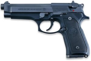 BERETTA 92FS 9MM BL/SYN 4.9" 15+1