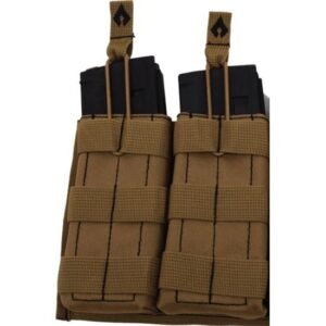 Advance Warrior Solutions Open Top Double Mag Pouch Tan