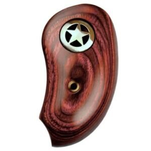 Bond Arms Extended Silver Star Grips Rosewood