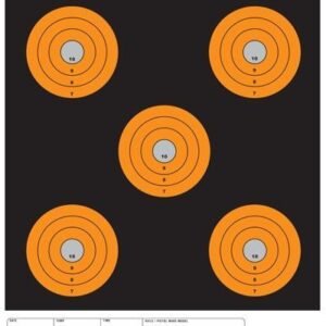 Champion Shotkeeper Targets Orange 5 Bull Large 12/Pack