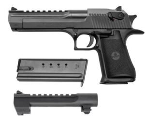 Magnum Research Desert Eagle Mark XIX Combo 50 AE/.44 Mag Handgun 7(50AE)&8(44Mag)rd Magazines 6" Barrels(2) Black
