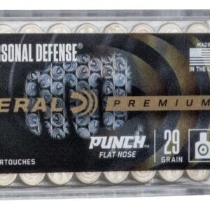 Federal Personal Defense Punch Rimfire Ammunition .22 LR PUNCH 29gr FN 1080 fps 50/ct