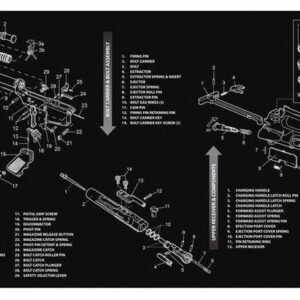 TekMat 12x36 Gun Cleaning Mat - AR-10